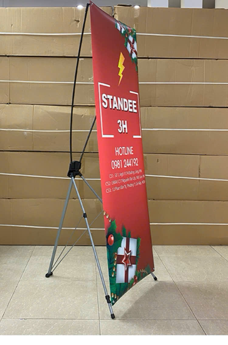 STANDEE THANH X CƯỜNG LỰC